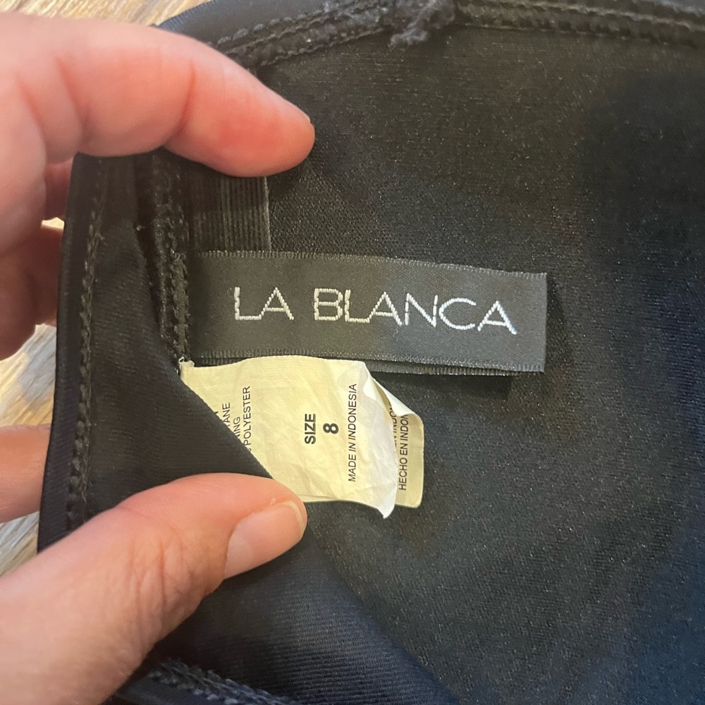 La Blanca black swimsuit - Picture 4 of 5